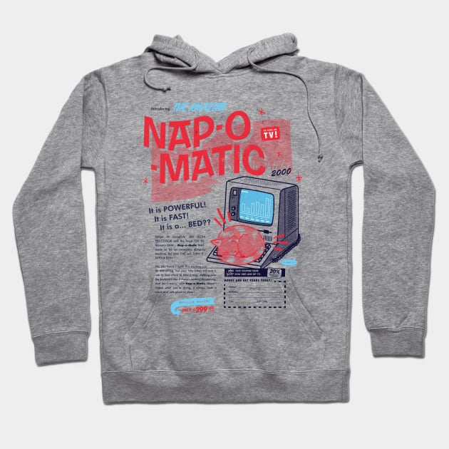 Nap-o-Matic Hoodie by vo_maria